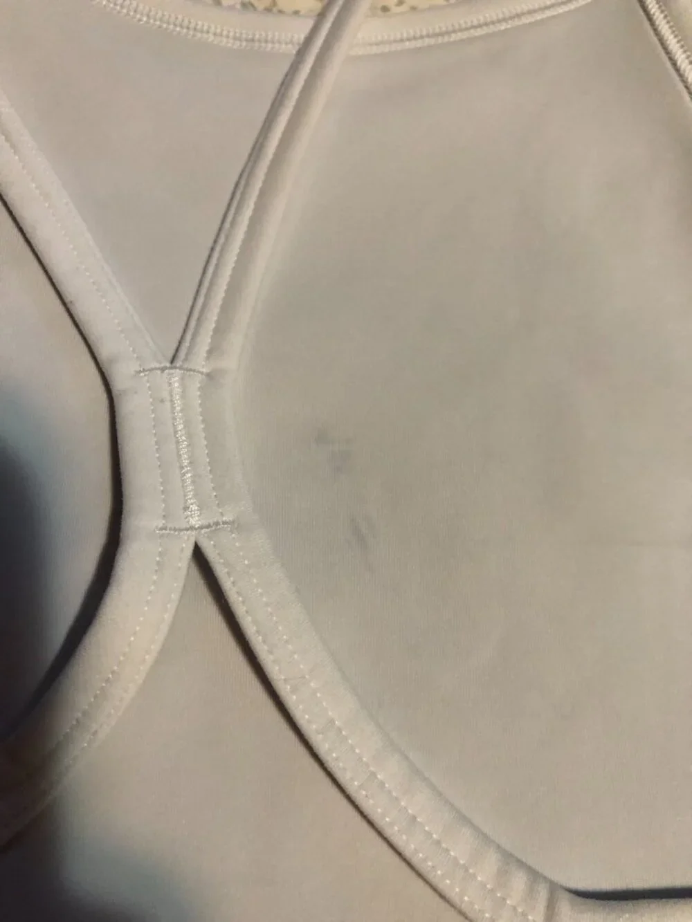 Lululemon White Activewear Tank Top, Size Small